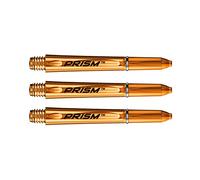 WINMAU Prism 1.0 Orange Tiges De Fléchette Court en Polycarbonate - 1 Jeu par Paquet (3 Arbres au Total)