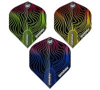 WINMAU Prism Bright Alpha Lot de 3 ailettes solaires pour fléchettes