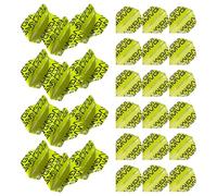 WINMAU Prism Delta Michael Van Gerwen MvG Lot de 10 ailettes de fléchettes extra épaisses Vert