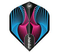 WINMAU Prism Delta Spiral Bleu et Rose Vols de fléchettes - 1 Set par Pack (3 Vols au Total)