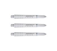 WINMAU Prism Force Blanc Solide Tiges de Fléchettes Intermédiaire en Polycarbonate - 1 Jeu par Paquet (3 Arbres au Total)