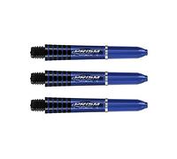 WINMAU Prism Force Bleu Tiges de Fléchettes Courtes en Polycarbonate - 1 Jeu par Paquet (3 Arbres au Total)