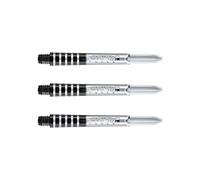 WINMAU Prism Force Clair Tiges de Fléchettes Intermédiaire en Polycarbonate - 1 Jeu par Paquet (3 Arbres au Total)