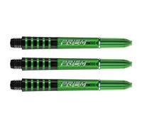 WINMAU Prism Force Vert Tiges de Fléchettes Moyennes en Polycarbonate - 1 Jeu par Paquet (3 Arbres au Total)