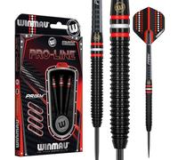 WINMAU Pro-Line 23g Ensemble de Fléchettes en Tungstène avec Vols Prism et Arbres (Tiges)
