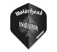 WINMAU Rock Legends Motorhead Ace of Spades Rhino Extra Thick Dart Flights - 1 Set per Pack (3 Fights in Total)