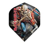 WINMAU Rock Legends Iron Maiden Trooper Rhino Extra Thick Dart Flights - 1 Set per Pack (3 Fights in Total)