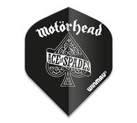 WINMAU Rock Legends Motorhead Ace of Spades Rhino Extra Thick Dart Flights - 1 Set per Pack (3 Fights in Total)