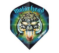 WINMAU Rock Legends Motorhead Overkill Vols de fléchettes - 1 Set par Pack (3 Vols au Total)