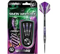 WINMAU Simon Whitlock Édition Spéciale 22g Ensemble de Fléchettes en Tungstène avec Vols et Arbres (Tiges)