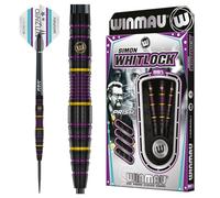 WINMAU Simon Whitlock - The Wizard - 85% Pro-Series 22 g - 85% tungstène - Jeu de fléchettes Professionnel avec ailettes et tiges de fléchettes (tiges)