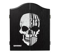 WINMAU Skull Design Deluxe Dartboard Cabinet