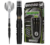 WINMAU Sniper Black 90% Soft Tip - Fléchettes Pointe Plastique