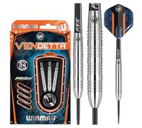 WINMAU Vendetta Darts Fléchettes Unisexe, Argenté, 24 g