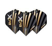 WINMAU Vols de fléchettes - Michael Van Gerwen - Prism Delta MvG Extra épais 100 Micron - 1 Ensemble par Paquet (3 Vols de fléchettes au Total) - Accessoires de fléchettes Professionnelles
