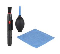 WinmetEuro Kit de nettoyage pour objectif, brosse d'objectif pour appareil photo, brosse pour objectif, chiffon de nettoyage en microfibre pour nettoyage de l'appareil photo