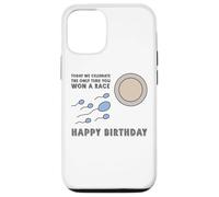 Winner Conception Race Victory Humour Funny Happy Birthday Coque pour iPhone 12/12 Pro