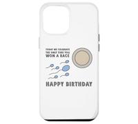 Winner Conception Race Victory Humour Funny Happy Birthday Coque pour iPhone 12 Pro Max