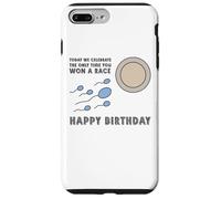 Winner Conception Race Victory Humour Funny Happy Birthday Coque pour iPhone 7 Plus/8 Plus