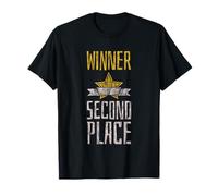 Winner Of Second Place Blague perdant des résultats --- T-Shirt