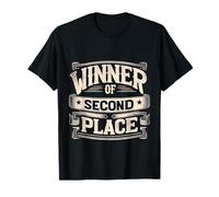 Winner of Second Place Blague perdant des résultats ||- T-Shirt