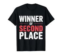 Winner of Second Place Blague perdant des résultats ||- T-Shirt Graphique avec Valeur
