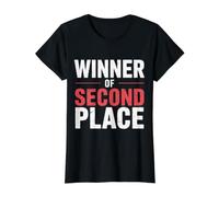 Winner of Second Place Blague perdant des résultats ||- T-Shirt Graphique avec Valeur
