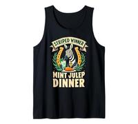 Winner Striped Winner Mint Julep Dinner Funny Zebra Débardeur