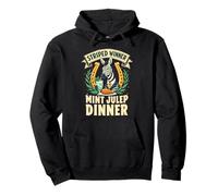 Winner Striped Winner Mint Julep Dinner Funny Zebra Sweat à Capuche
