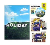 WINNER - WINNER - 4th Mini Album [HOLIDAY] (PHOTOBOOK DAY ver.) Photobook+CD+Photocard+Selfie Photocard+Sticker+Winner Postcard+ID Card+First Edition Only Components+Poster+2 Pin Button Badges
