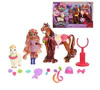WINNER'S STABLE, Coffret Style & Friends, 20 Pièces, Contient Cheval Articulé, Poupée et Plein D'Accessoires, Jouet pour Enfants Dès 3 Ans, Wnn02