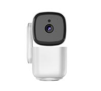 Winnes Caméra de Surveillance 1080P WiFi Intérieure Exterieure Caméra 360° Vision Nocturne Détection de Mouvement Alarme sonore Étanche IP65 Audio Bidirectionnel pour Bébé/Animaux/Chien