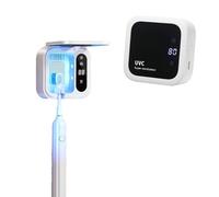 Winnes Stérilisateur de brosse à dents avec lumière UV, séchage à l'air extrêmement rapide, fonctionnement intelligent double mode pour protéger la santé bucco-dentaire de toute la famille, Blanc.,