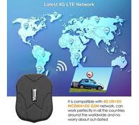 Winnes TK905 4G Traceur GPS Voiture étanche sans Abonnement Suivi en Temps réel GPS Tracker Localisateur Antivol de Voiture Moto