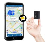 Winnes TK913 Mini traceur GPS 4G avec carte SIM ABO, petit traceur GPS magnétique, pour voitures, vélos, enfants, personnes âgées, sacs, activités de plein air, étanche
