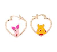 Winnie l’Ourson, Boucles d’oreilles en or, accessoires de personnages de dessins animés