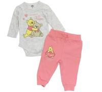 Winnie L Ourson, Ensemble T Shirt + Pantalon Bébé Fille (Rose,18 mois)