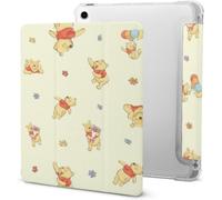 Winnie L'ourson Coque Ipad Ipad 7¿¿Me (10,2 Pouces),¿¿Tui De Protection Anti-Chute R¿¿Glable Multi-Angles, Mise En Veille/R¿¿Veil Automatique, Fermeture Magn¿¿Tique