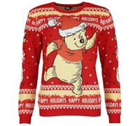 Winnie l'ourson Dancer Femme Pull de Noël Multicolore L