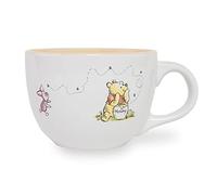 Winnie l'Ourson Disney But First Hunny Tasse à soupe en céramique pour glace, céréales, boissons, 680 ml