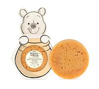 Winnie l'ourson Éponge pour le corps en luffa infusée de savon Disney | Beauté folle | Cadeau pour l'heure du bain, la douche, le massage, parfum de fleurs sauvages - Mignon et amusant