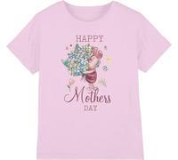 Winnie l'ourson - "Happy Mothers Day" T-shirt pour enfants TV4008 (104) (Rose)