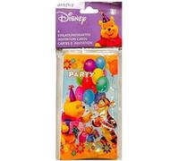 Winnie l'Ourson - Invitations pack de 6 - Carton SG33968 (Taille unique) (Coloré)