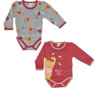 Winnie l'ourson Lot de 2 body de bébé Ensemble pour bébé Body à langer Combinaison Une pièce pour bébé 74/80
