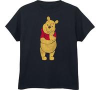 Winnie l'ourson - T-shirt "Classic" pour filles BI671 (140-146) (Noir)