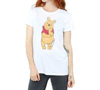 Winnie l'ourson - T-shirt pour femme BI1069 (S) (Blanc)