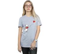 Winnie l'ourson - T-shirt pour femme BI1204 (XL) (Gris)