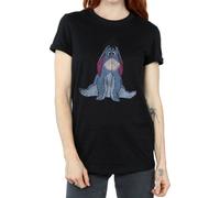 Winnie l'ourson - T-shirt pour femme BI902 (XL) (Noir)