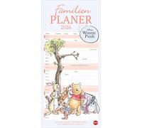 Winnie Puuh Familienplaner 2026: Terminkalender mit Abenteuern von Winnie Puuh und seinen Freunden. Praktischer Wandkalender mit 5 Spalten. Liebvoll illustrierter Wandplaner.