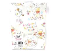WINNIE THE POOH Disney Papier cadeau d'anniversaire 2 feuilles et 2 étiquettes